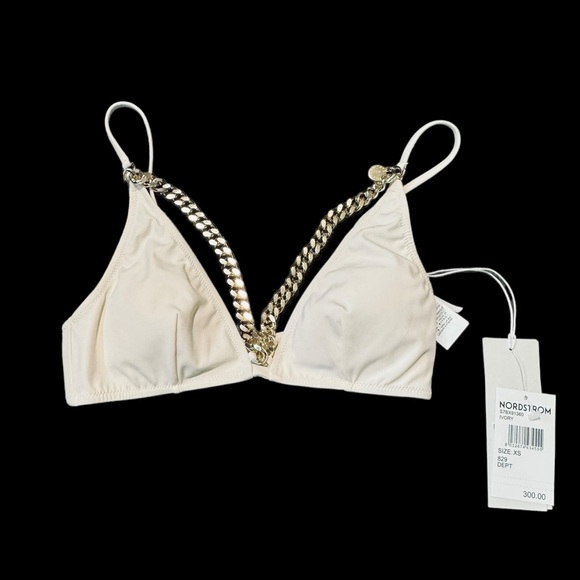 STELLA MCCARTNEY***Ivory Falabella Bikini Top***XS***$300 - Picture 5 of 10